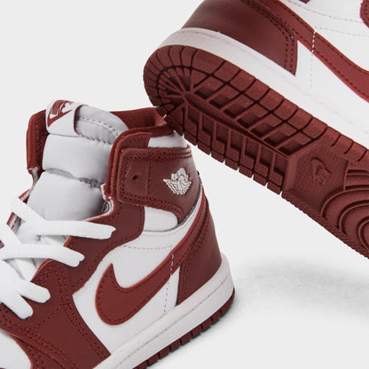 Toddlers Air Jordan Retro 1 High Og Td 'Team Red' - FD1413-160