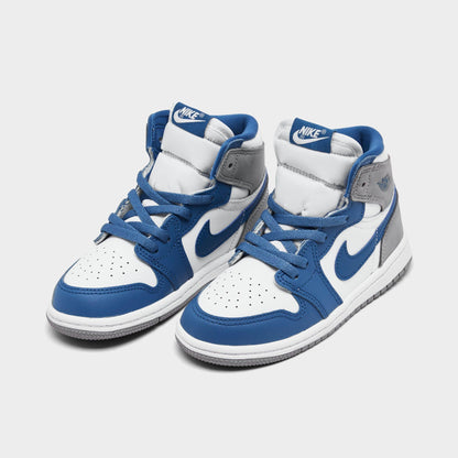 Toddlers Air Jordan Retro 1 High Og 'True Blue (Td)' - FD1413-410