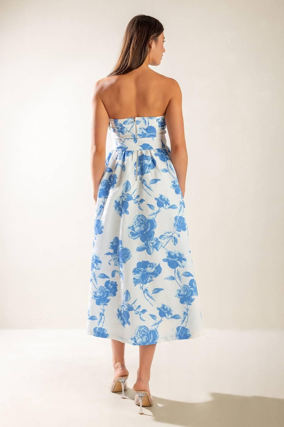 Honestly Love Woven Midi Dress