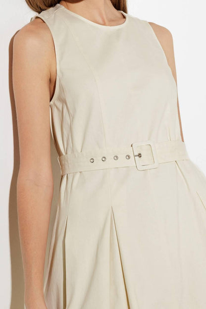 Over the Waters Woven Midi Dress