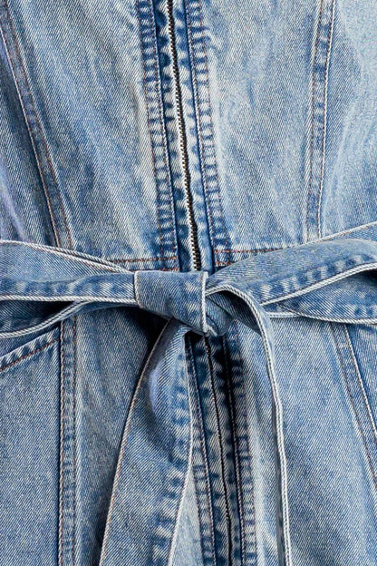 Sunshine State of Mind Indigo Denim Dress