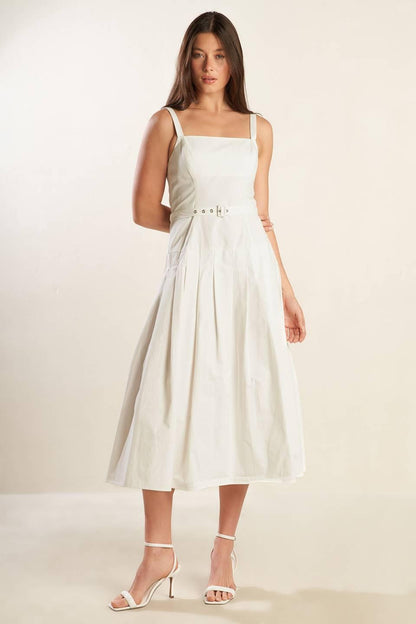 Shay Lantana Woven Midi Dress