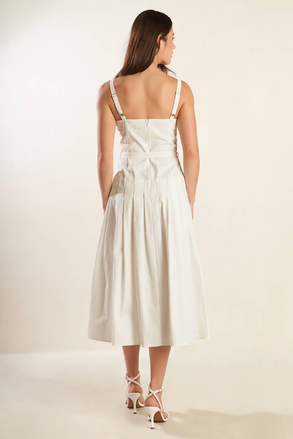 Shay Lantana Woven Midi Dress