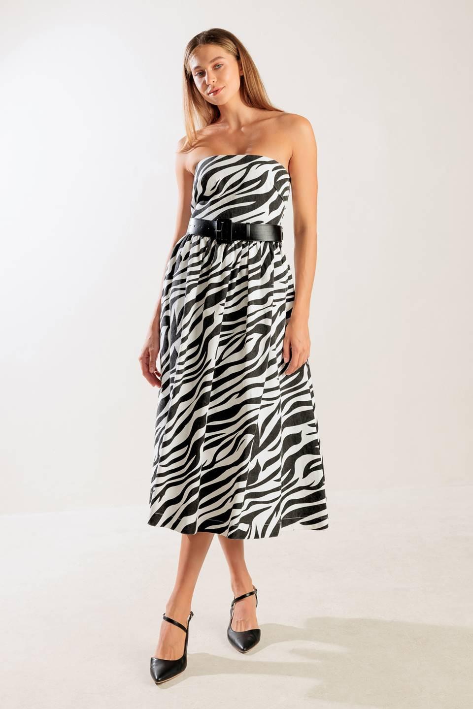 Not So Ordinary Woven Midi Dress