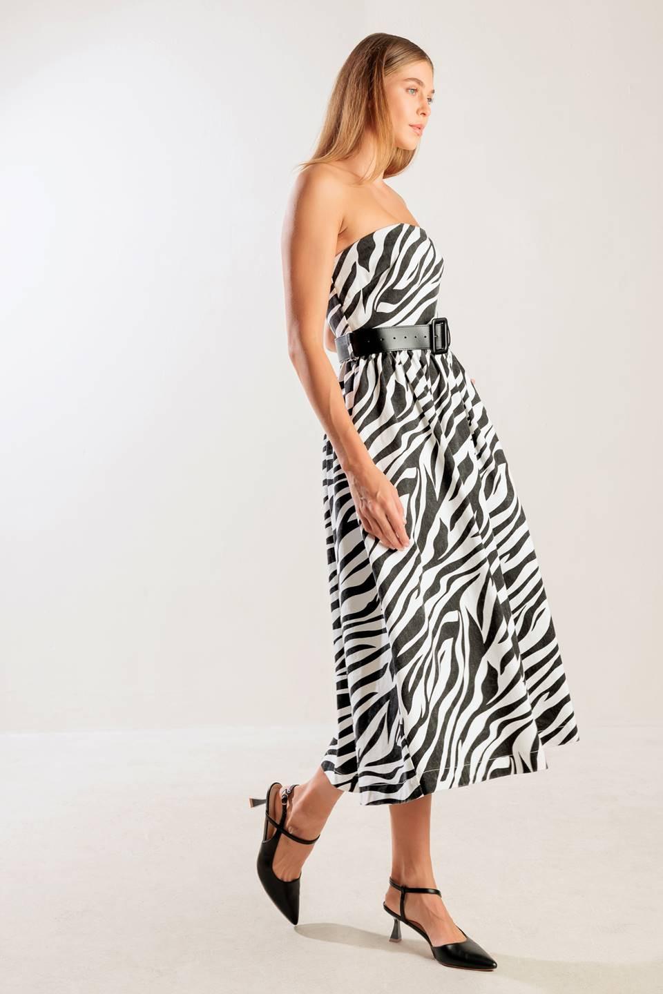 Not So Ordinary Woven Midi Dress
