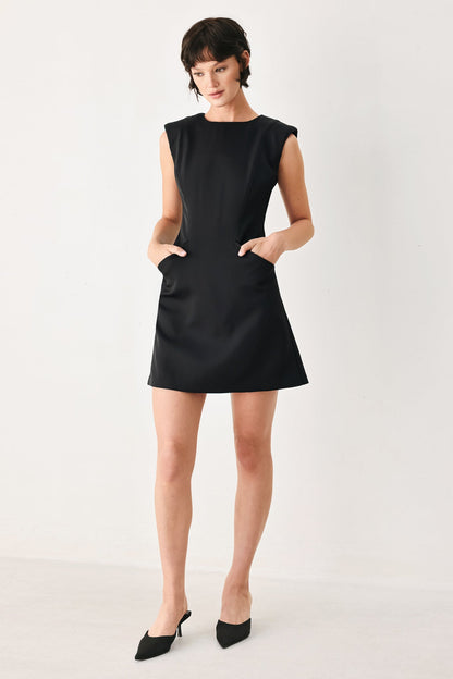 The Modern Icon Woven Shift Dress