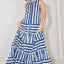 BLUE/IVORY