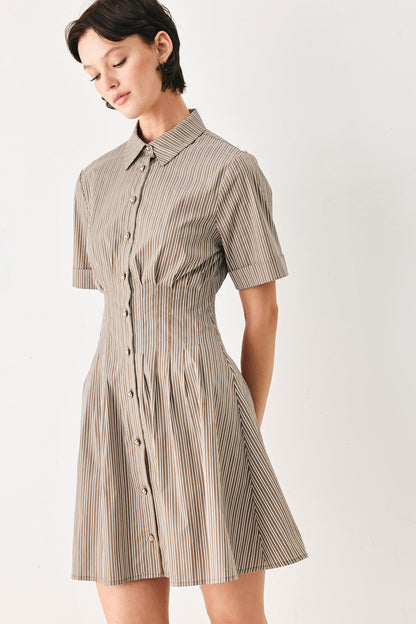 Park Avenue Woven Mini Dress