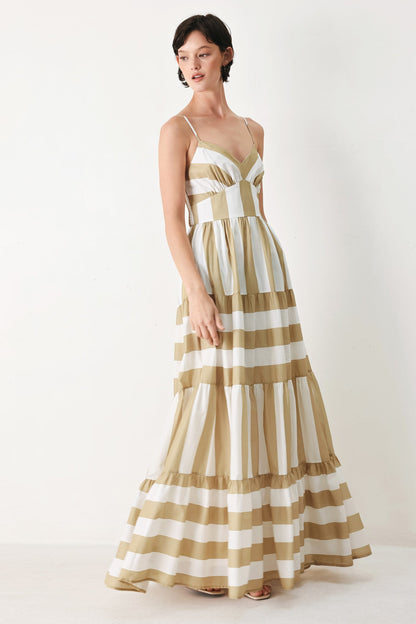 Sunkissed Boardwalk Woven Maxi Dress