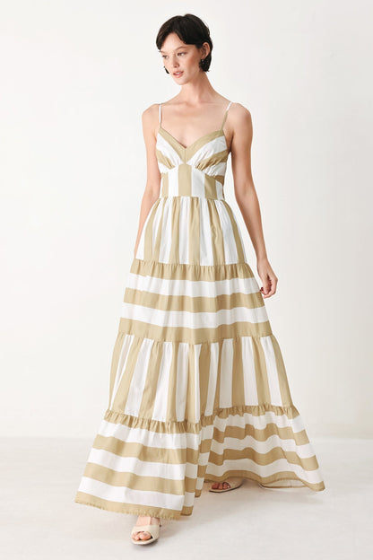 Sunkissed Boardwalk Woven Maxi Dress