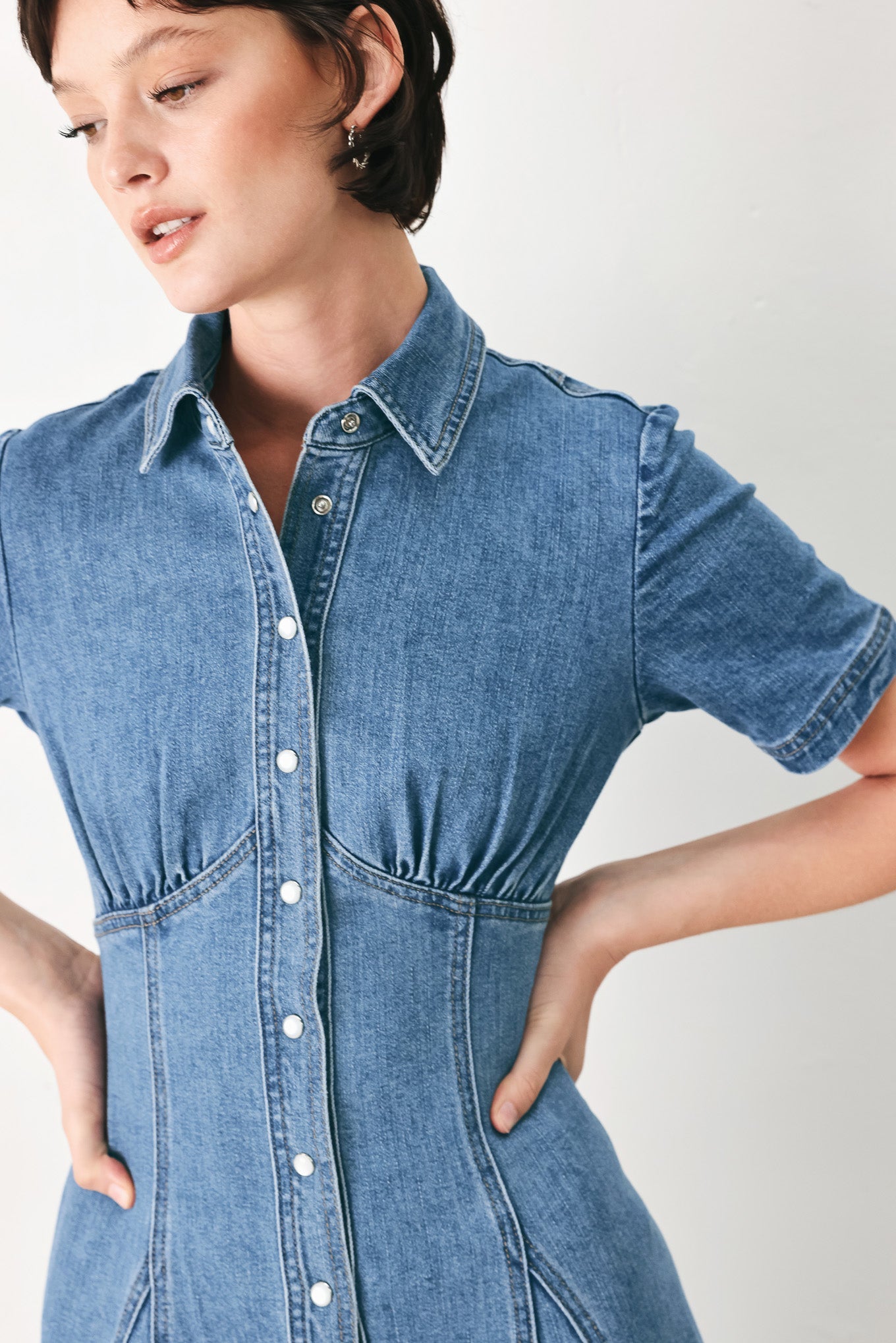 Vintage Sky Denim Midi Shirt Dress – Zulily Vintage Sky Denim Midi Shirt Dress – Zulily