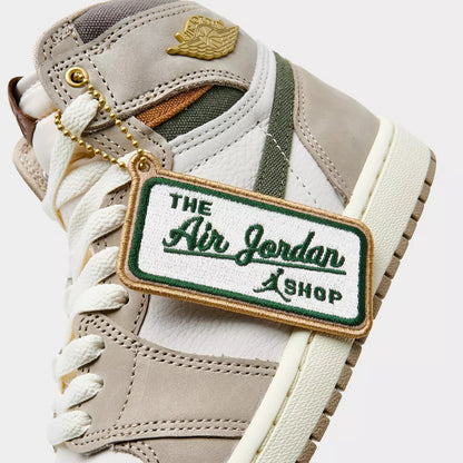 [fd2596-201] Womens Air Jordan Retro 1 High Og 'khaki'