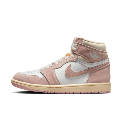 Air Jordan Women's Retro 1 High Og 'Washed Pink' Sneakers