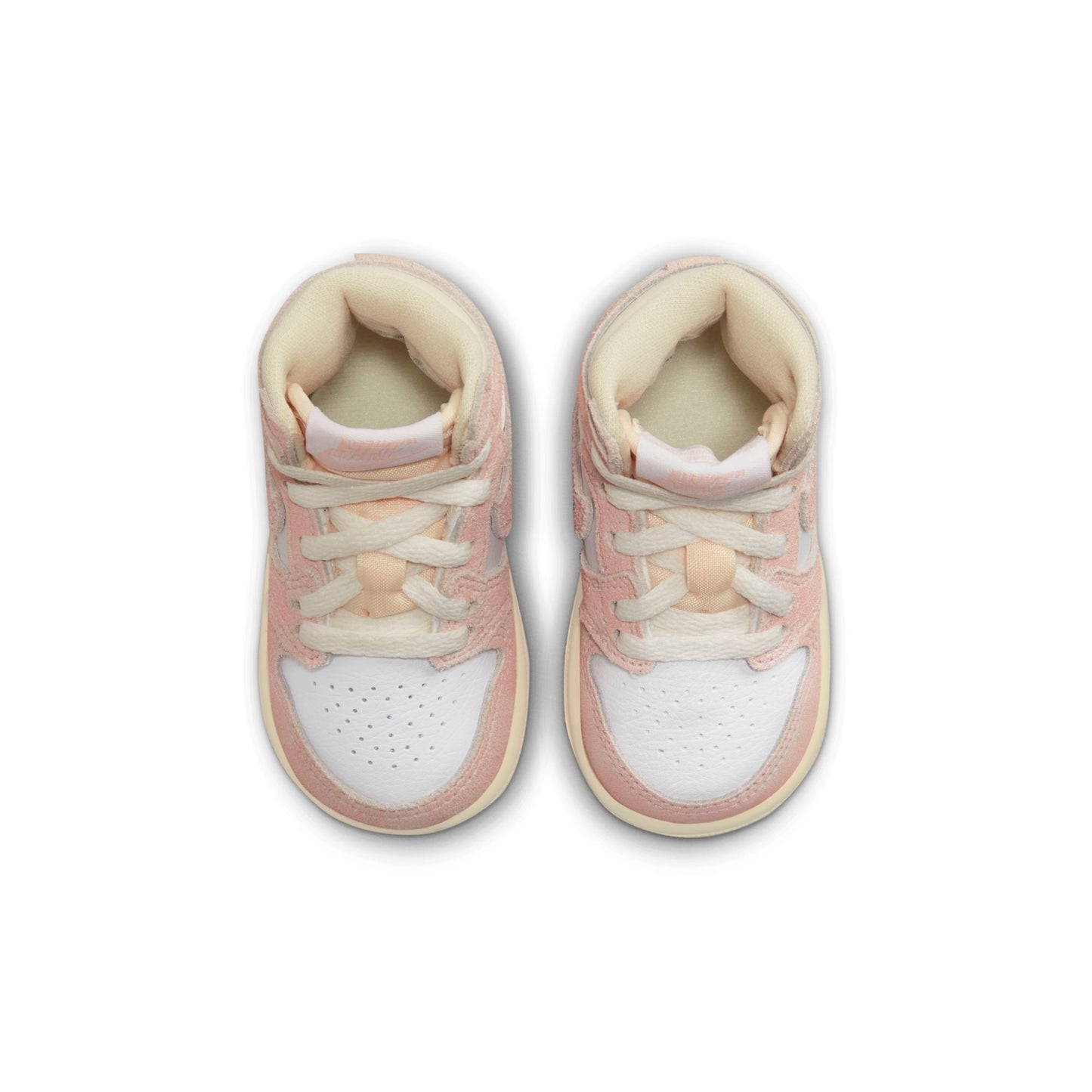 Air Jordan Preschool Retro 1 High Og 'Washed Pink Td' Sneakers