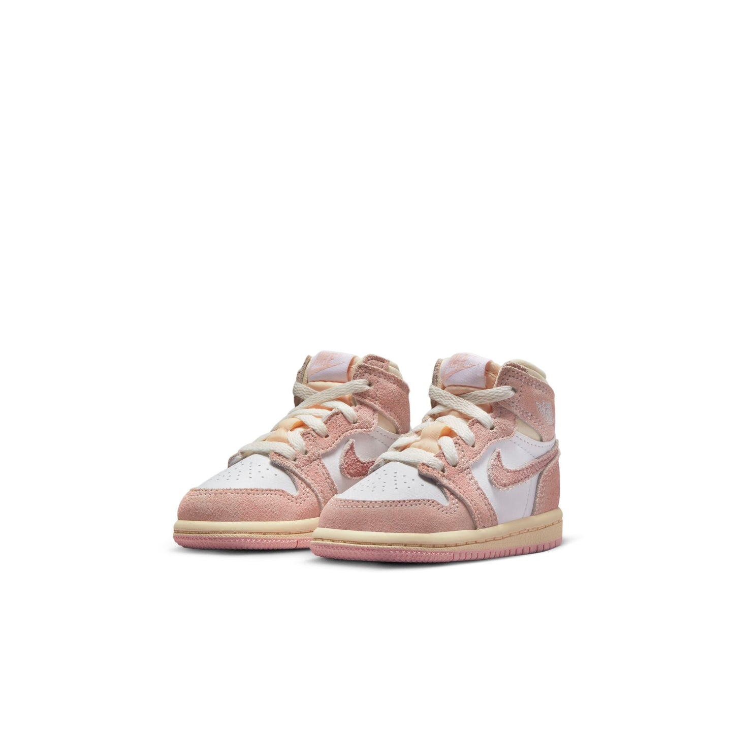 Air Jordan Preschool Retro 1 High Og 'Washed Pink Td' Sneakers