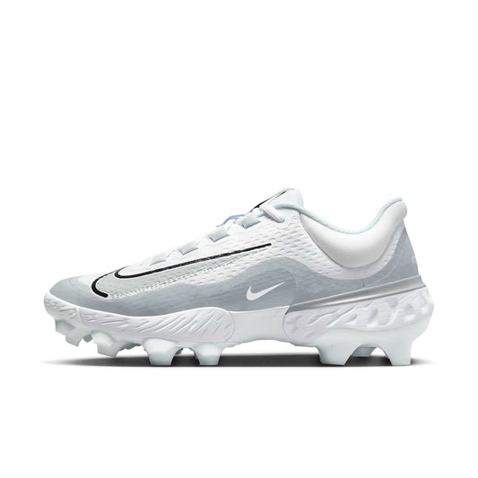 Nike Men's Alpha Huarache Elite 4 Low Mcs 'White Wolf Grey' Sneakers