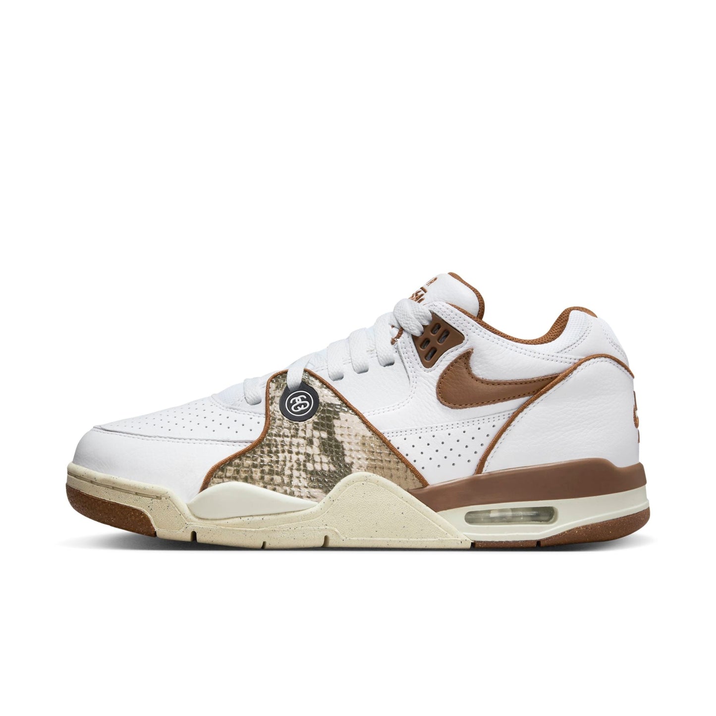 Nike Men's Air Flight 89 Low Sp 'Stussy Pecan' Sneakers