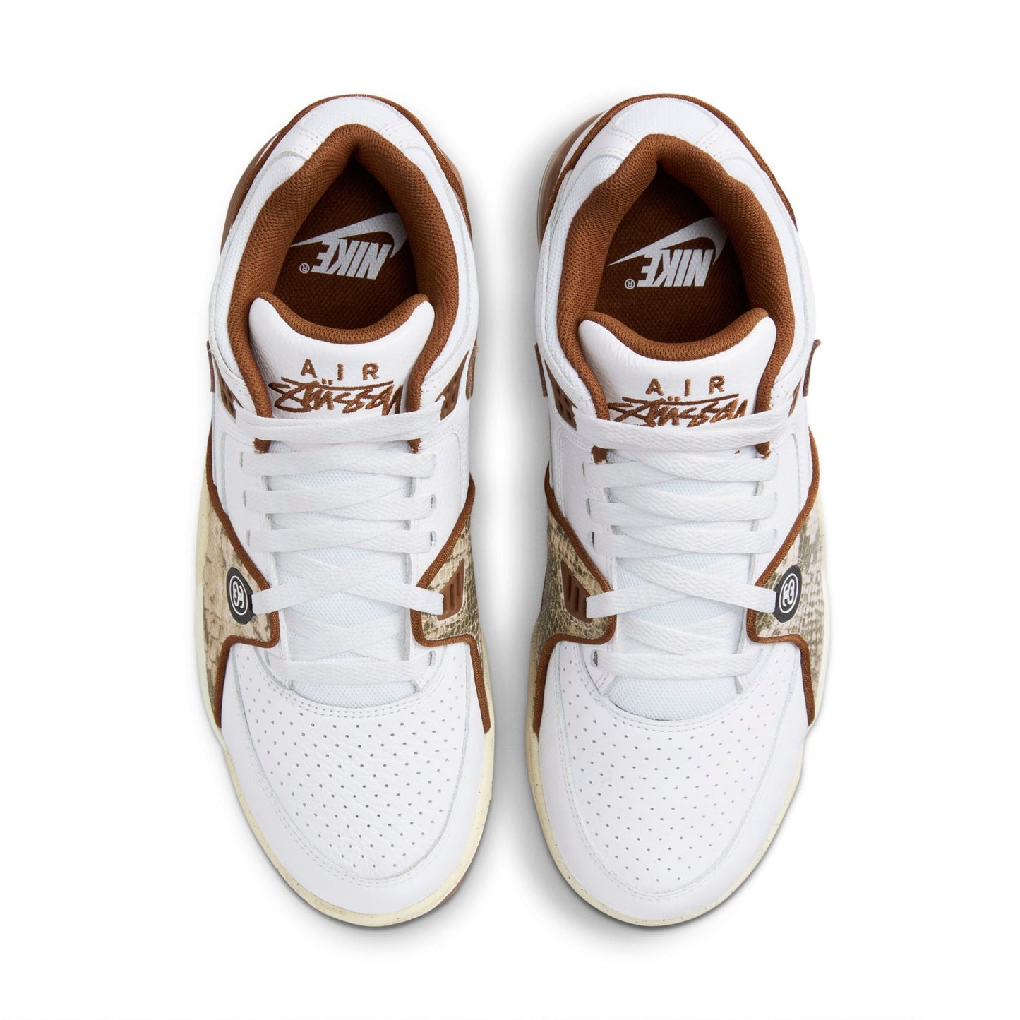 Nike Men's Air Flight 89 Low Sp 'Stussy Pecan' Sneakers