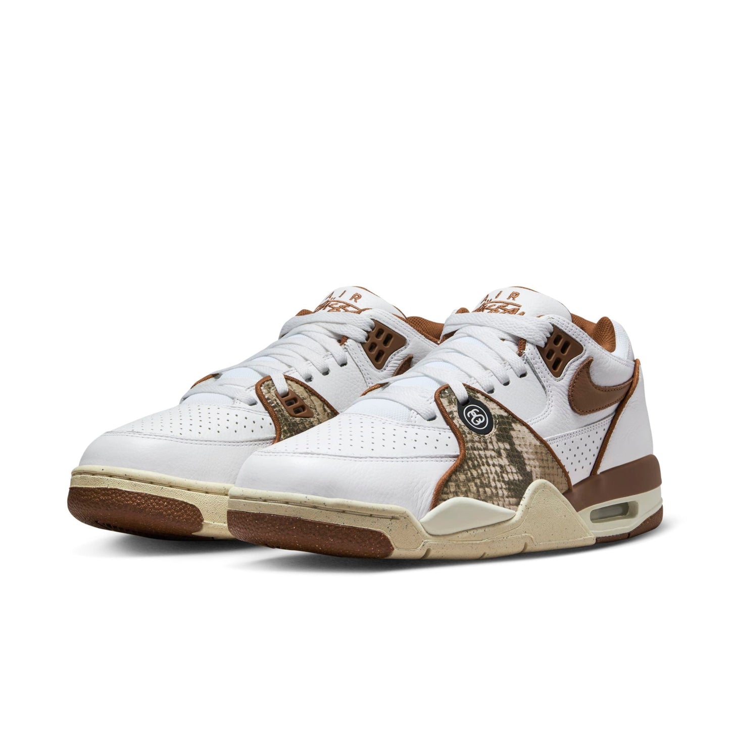 Nike Men's Air Flight 89 Low Sp 'Stussy Pecan' Sneakers