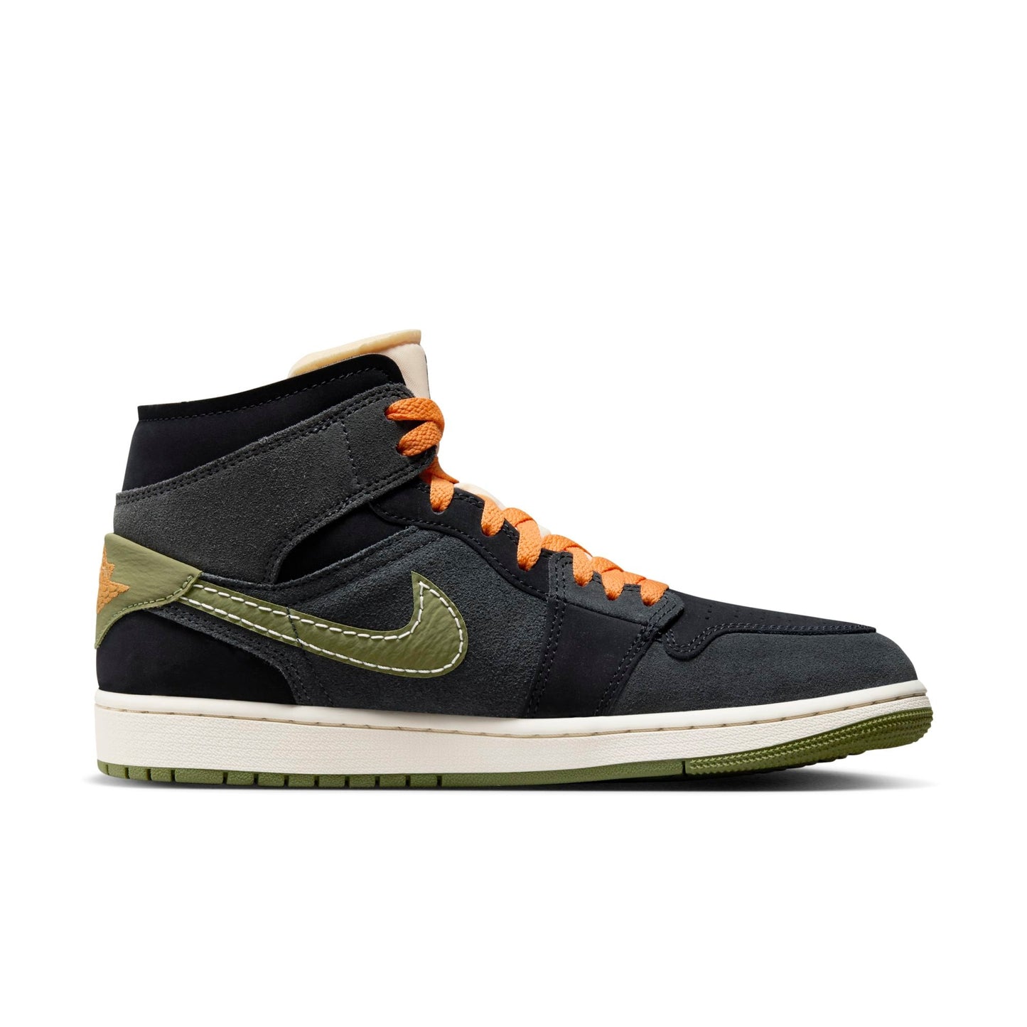 Anthracite/Black/Bright Mandarin/Sky J Light Olive-