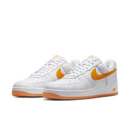 Nike Men's Air Force 1 Low 'Waterproof White University Gold Gum' Sneakers