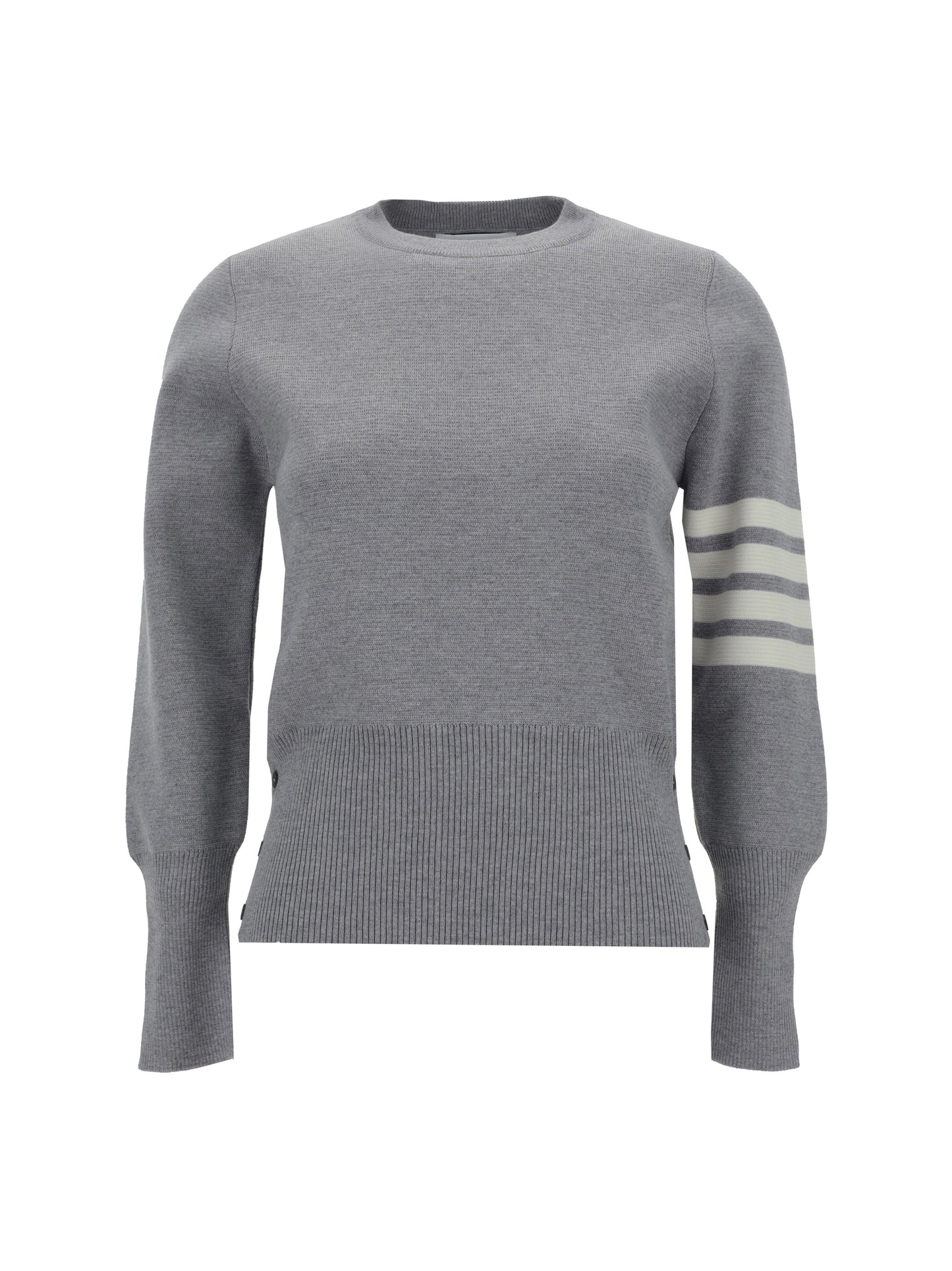 Sweater Virgin Wool Light Grey
