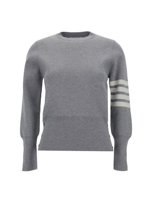 Sweater Virgin Wool Light Grey