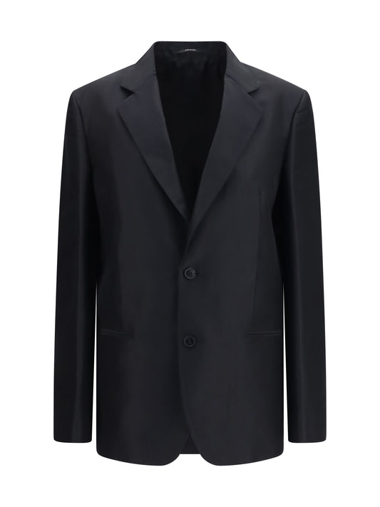 Jacket Silk Faille Black