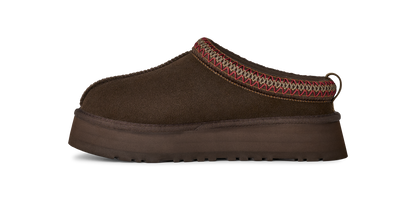UGG Tazz II Womens Platform Clogs — Dusted Cocoa Suede
