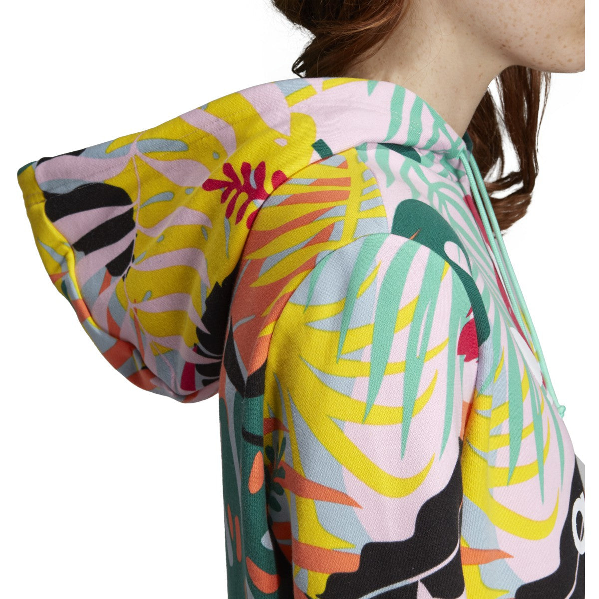 Women's adidas Originals Tropicalage Cropped Hoodie