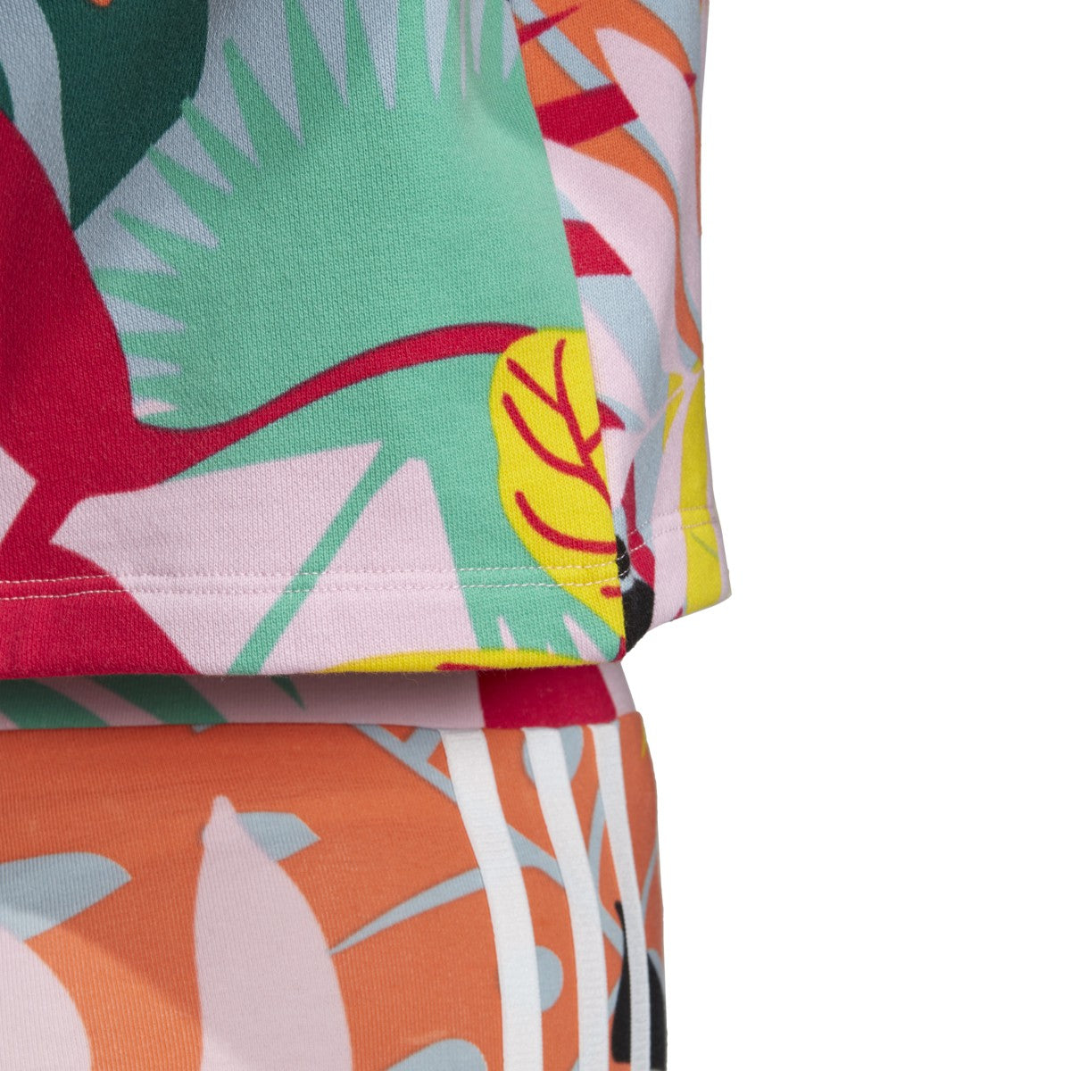 Women's adidas Originals Tropicalage Cropped Hoodie