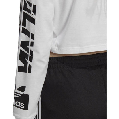 adidas Women's Olivia Leblanc Rugby Polo Long-Sleeve Top