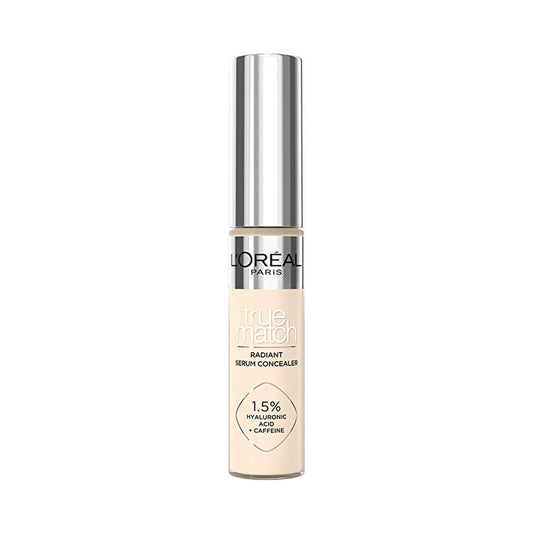 L'Oreal Paris True Match Radiant Serum Concealer - Dark Circle Concealer with Hyaluronic Acid & Caffeine