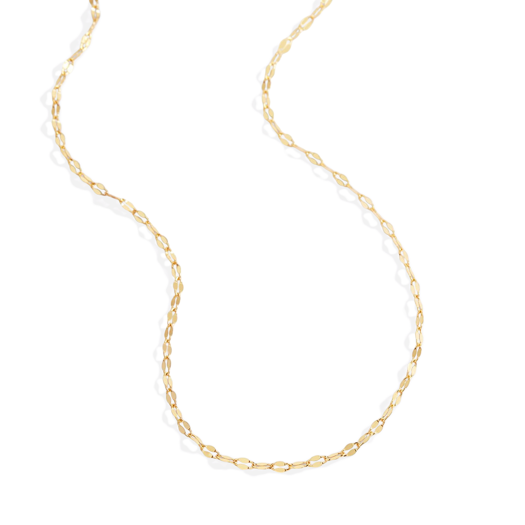 Mint & Lily Petal Chain Necklace