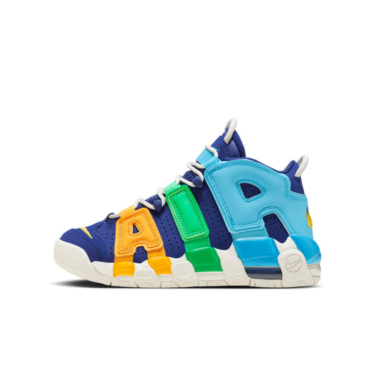 Nike Grade School Air More Uptempo 'Kaleidoscope Gs' Sneakers