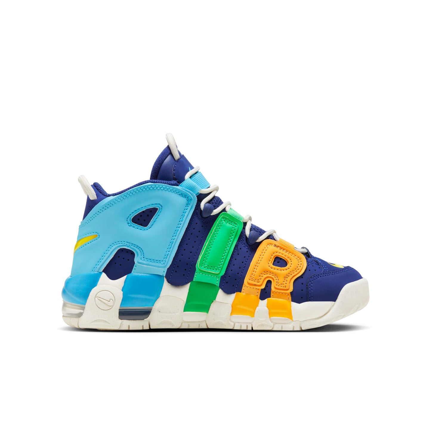 Nike Grade School Air More Uptempo 'Kaleidoscope Gs' Sneakers