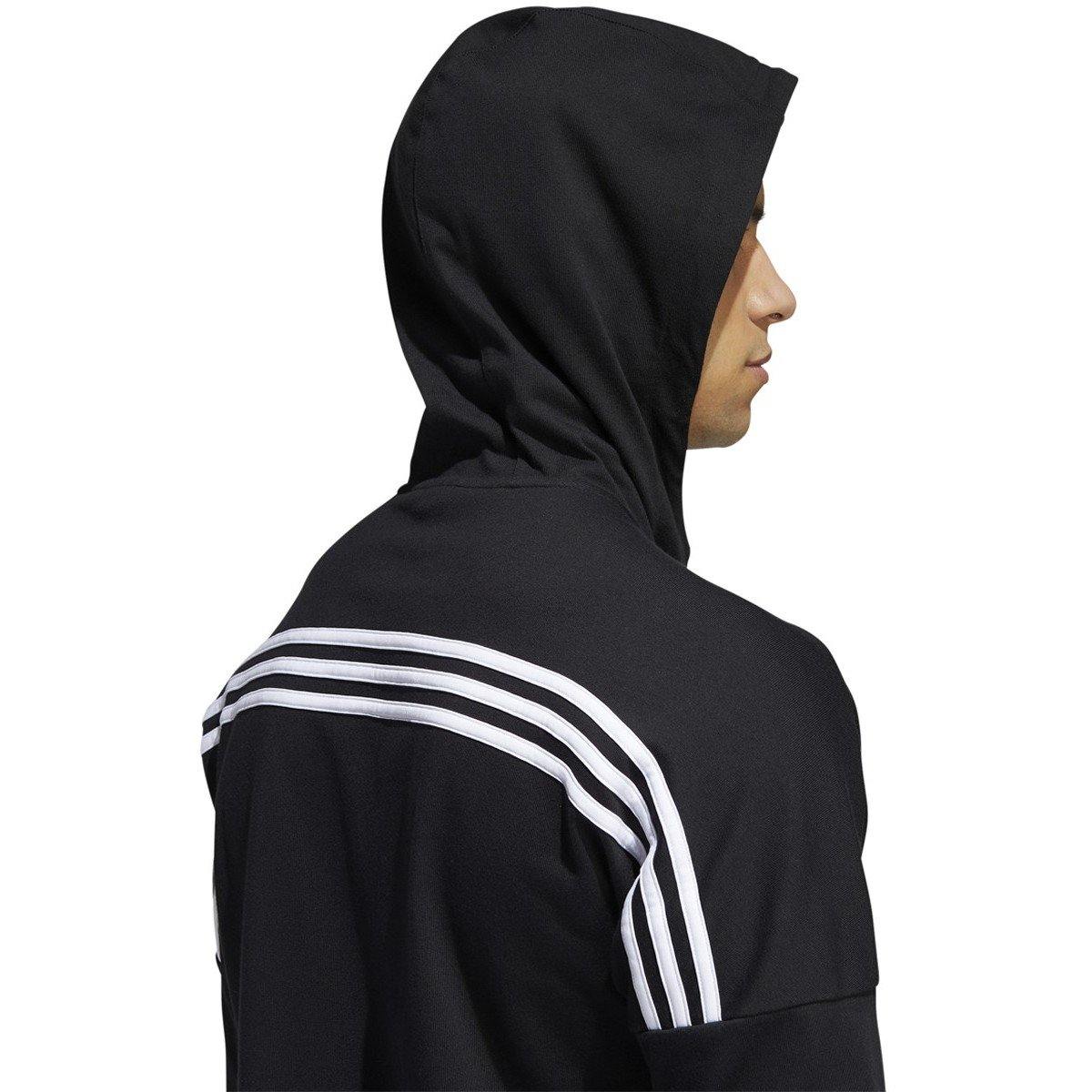 [FJ0717] Mens Adidas Back To School Full-zip Hooded Sweatshirt - sneakAR