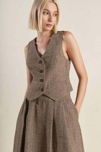 Vibrant Daze Woven Vest