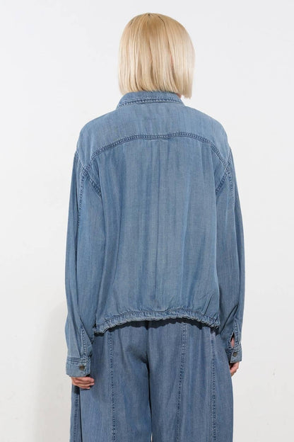 Active Vibe Tencel Denim Jacket