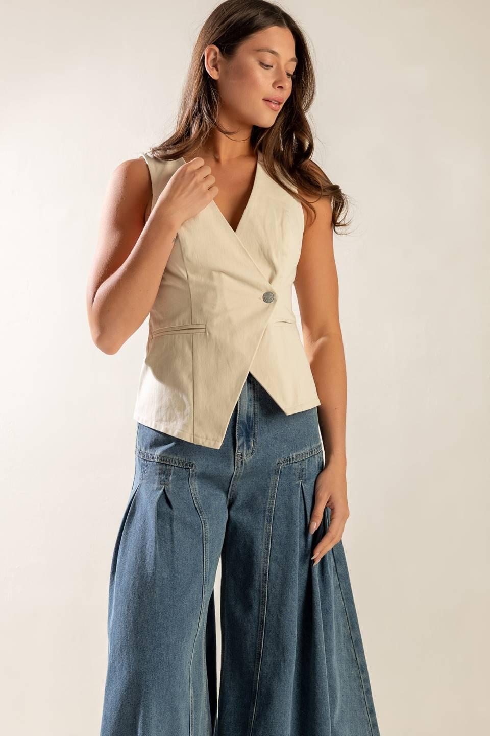 Undeniable Growth Woven Vest