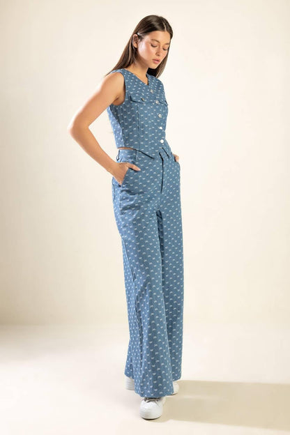 Mimosa Morning Woven Vest