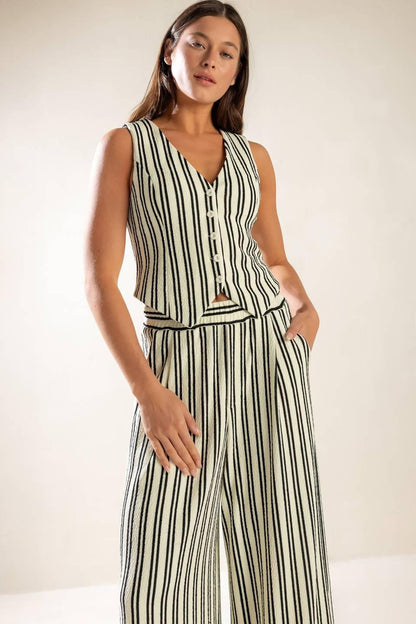 In the Quiet Shade Woven Vest