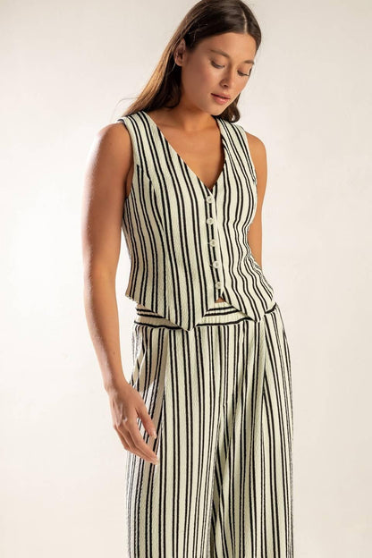 In the Quiet Shade Woven Vest