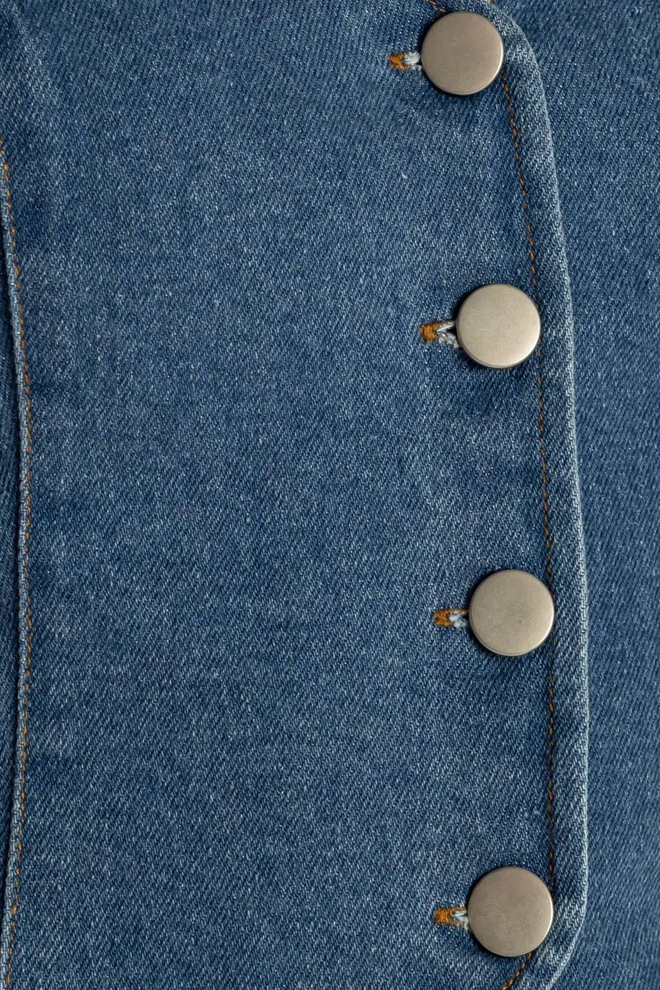 Island Daydreams Denim Vest