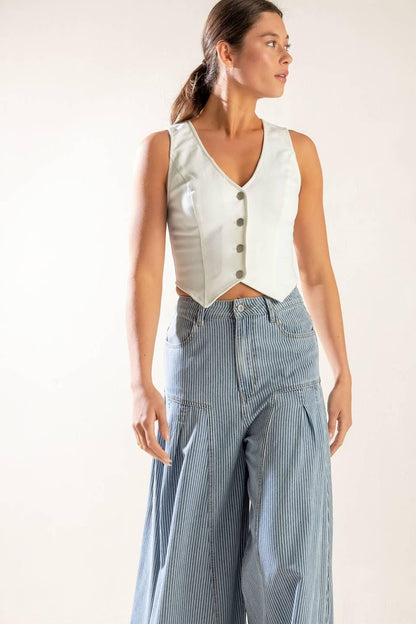 The Lily's Secret Denim Vest