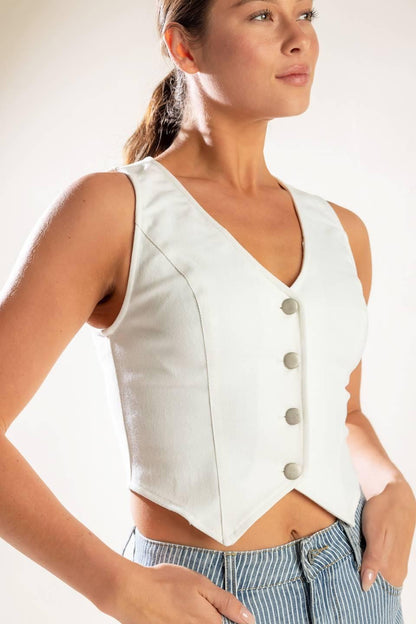The Lily's Secret Denim Vest