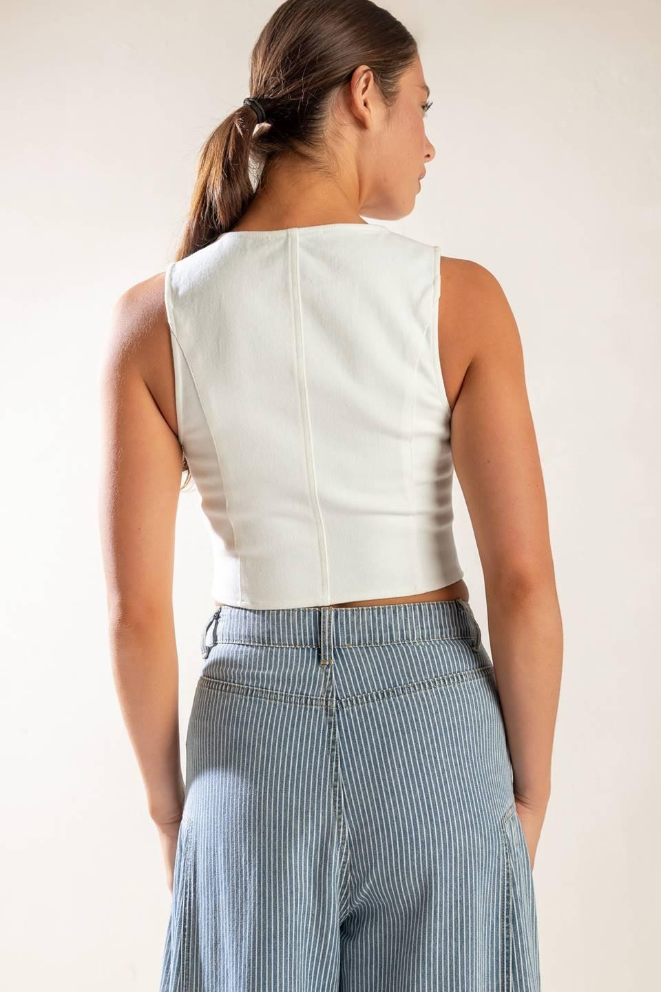 The Lily's Secret Denim Vest