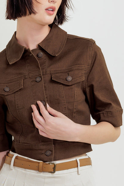Vineyard Chic Twill Jacket