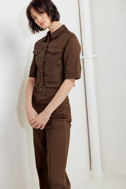 Vineyard Chic Twill Jacket