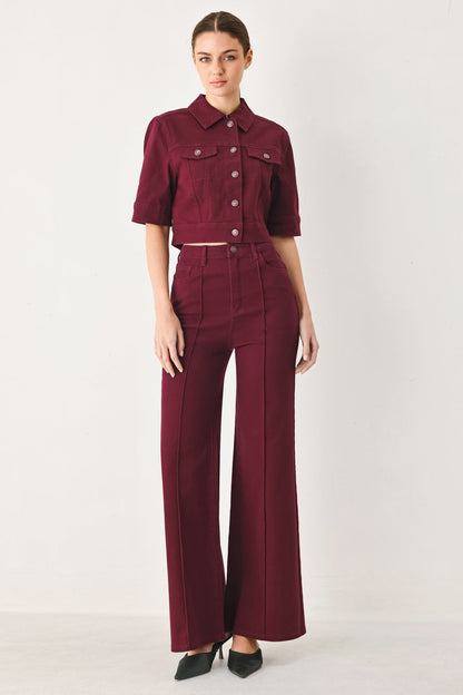 Vineyard Chic Twill Jacket